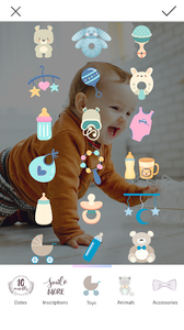 Baby Photo Editor - عکس برنامه موبایلی اندروید