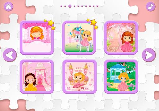 Kids Puzzles for Girls - Gameplay image of android game