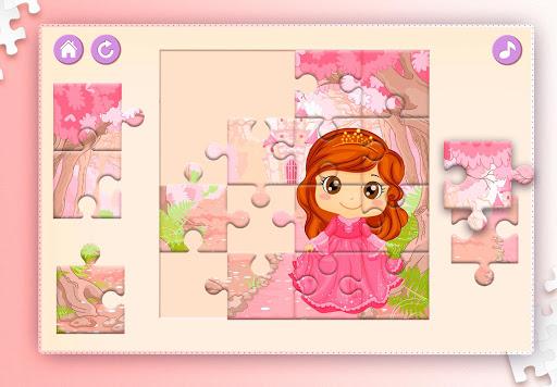 Kids Puzzles for Girls - عکس بازی موبایلی اندروید