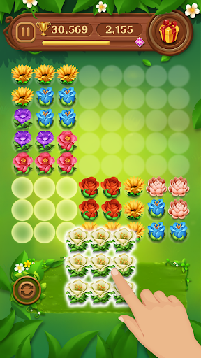 Block Puzzle Blossom - عکس بازی موبایلی اندروید