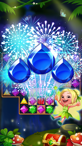 Jewels Forest : Match 3 Puzzle - Gameplay image of android game