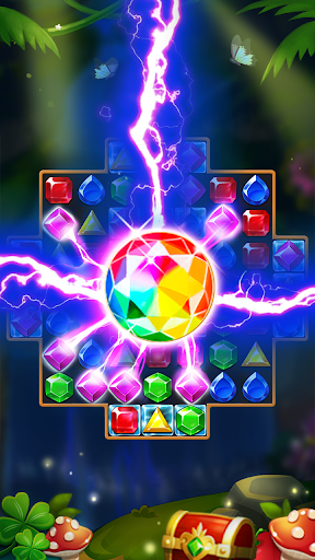 Jewels Forest : Match 3 Puzzle - Gameplay image of android game