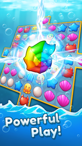 Ocean Friends : Match ۳ Puzzle - عکس بازی موبایلی اندروید