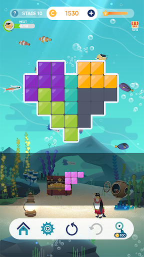 Puzzle Aquarium - Gameplay image of android game