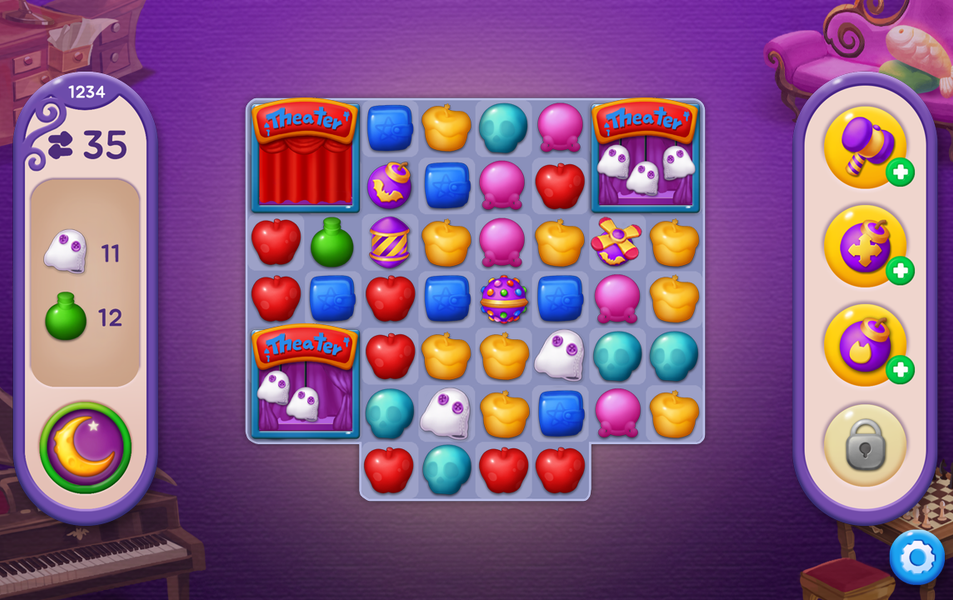 Witch & Cats – Cute Match ۳ - عکس بازی موبایلی اندروید