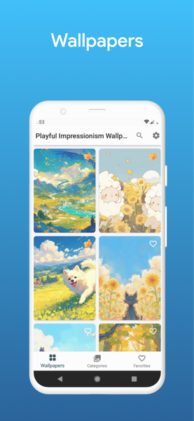 PlayfulImpressionism Wallpaper - عکس برنامه موبایلی اندروید