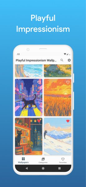 PlayfulImpressionism Wallpaper - عکس برنامه موبایلی اندروید