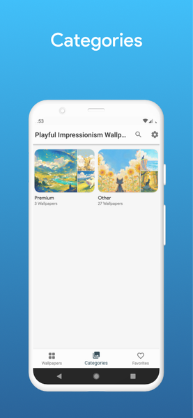 PlayfulImpressionism Wallpaper - عکس برنامه موبایلی اندروید