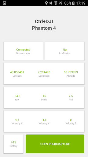 Ctrl+DJI - عکس برنامه موبایلی اندروید