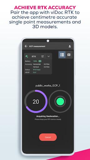 PIX4Dcatch: 3D scanner - Image screenshot of android app