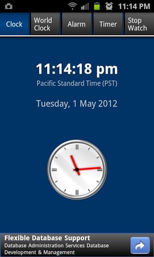 World Clock - Image screenshot of android app