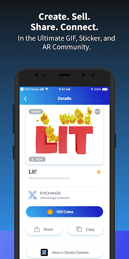 Pixchange - NFT Marketplace - Image screenshot of android app