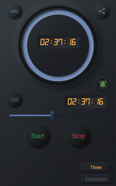 Timer & Chrono Stopwatch Score - Image screenshot of android app