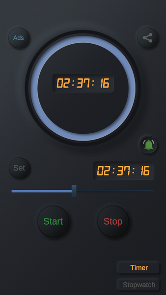Timer & Chrono Stopwatch Score - Image screenshot of android app