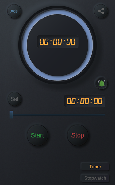 Timer & Chrono Stopwatch Score - Image screenshot of android app