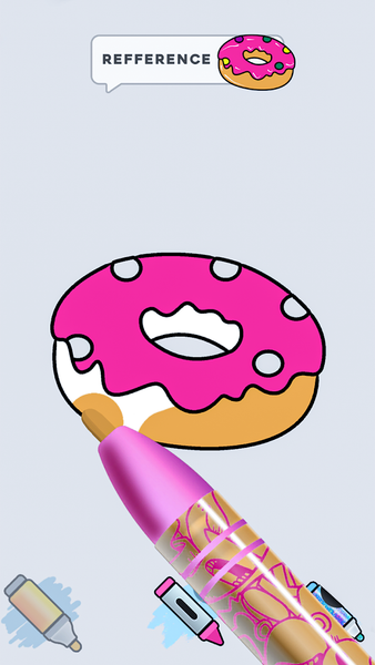 ASMR Color Book - Drawing Art - Gameplay image of android game