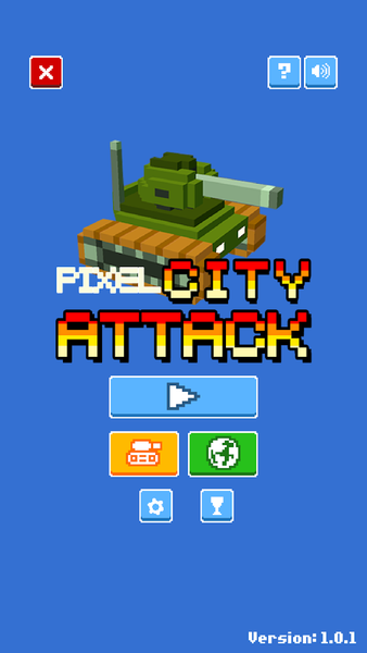 Pixel City Attack - عکس بازی موبایلی اندروید