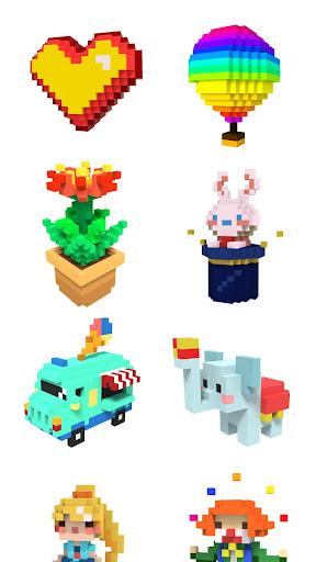 Pixel.ly 3D - Gameplay image of android game