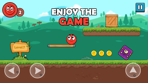 Bounce Ball: Roller Ball Adventure - Gameplay image of android game