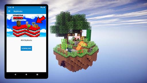 SkyBlock for Minecraft PE - عکس برنامه موبایلی اندروید