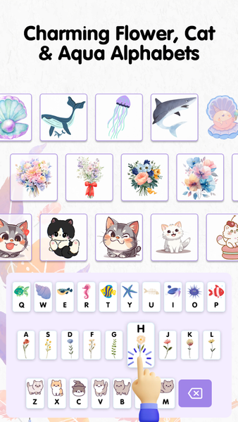 DIY Wallpaper: Flower & Pet - عکس برنامه موبایلی اندروید
