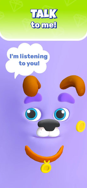 My Talking Slimy: Cat Friends - Gameplay image of android game