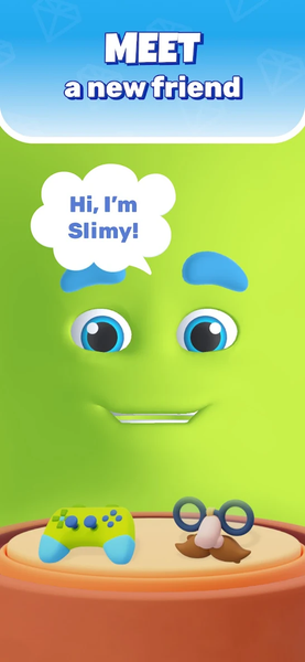 My Talking Slimy - Slime Buddy - Gameplay image of android game
