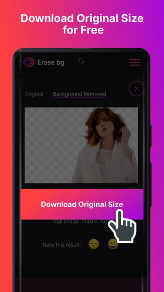 Erase.bg (Remove Background) - Image screenshot of android app