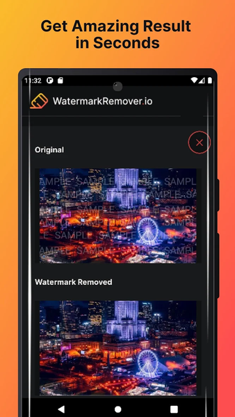 WatermarkRemover.io - عکس برنامه موبایلی اندروید