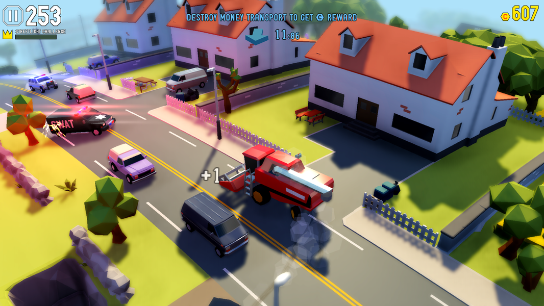Reckless Getaway 2: Car Chase - Gameplay image of android game