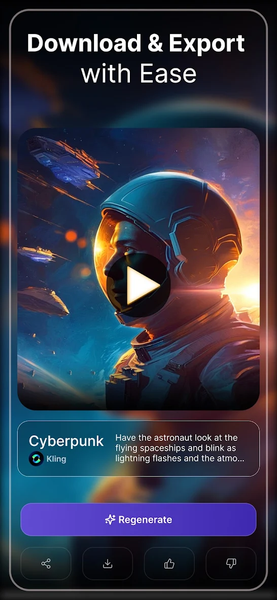 Vidy: AI Video Maker & Editor - Image screenshot of android app