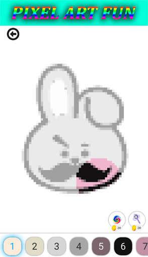 Idol Pixel Art Color by Number - عکس برنامه موبایلی اندروید