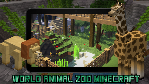 Mod World Animal Zoo Minecraft - عکس برنامه موبایلی اندروید