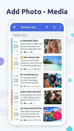 Diaro - Diary, Journal, Notes, Mood Tracker - Image screenshot of android app
