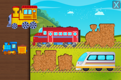 Trains Jigsaw Puzzles for Kids - عکس بازی موبایلی اندروید