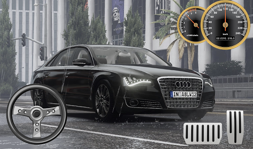Parking City Audi A۸ - Drive - عکس بازی موبایلی اندروید