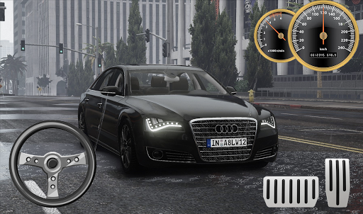 Parking City Audi A8 - Drive - Gameplay image of android game