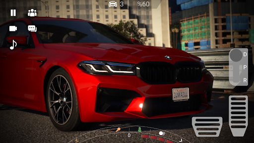 Drive BMW M5 & Parking School - Gameplay image of android game