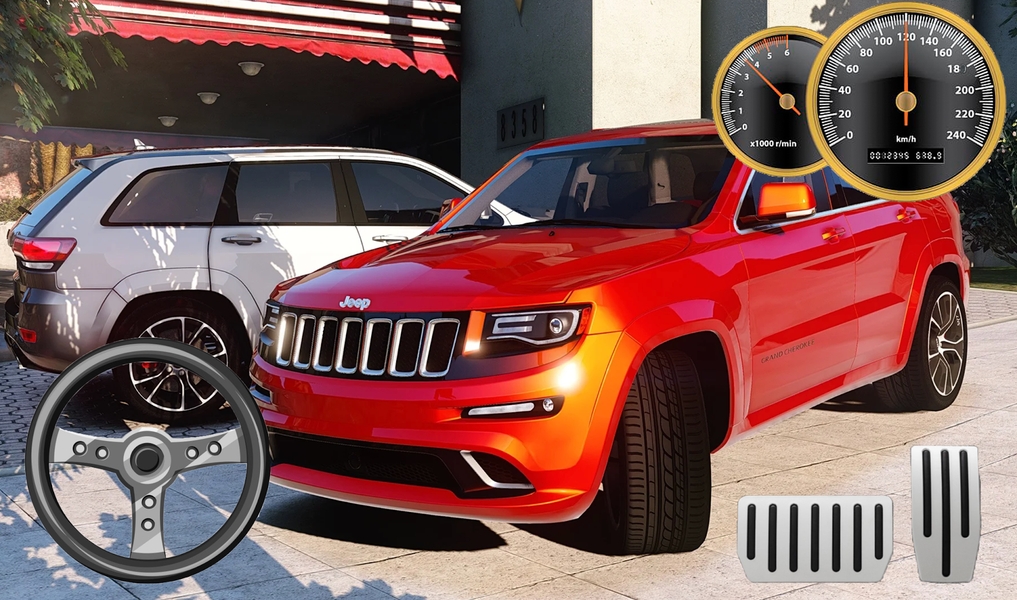 Drive Jeep Grand Cherokee SRT۸ - عکس بازی موبایلی اندروید