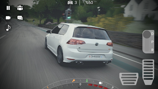 City Volkswagen Golf Parking - Gameplay image of android game