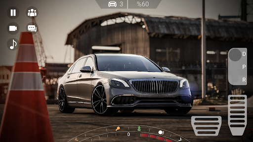 Car Driving Mercedes Maybach - Gameplay image of android game