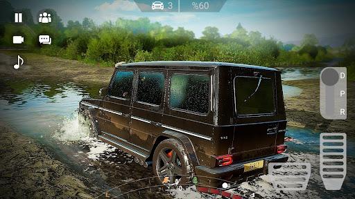 Driving Mercedes G65 SUV AMG - Gameplay image of android game