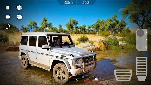 Driving Mercedes G65 SUV AMG - Gameplay image of android game