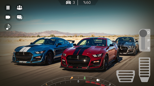 Drive Ford Mustang City Racing - Gameplay image of android game