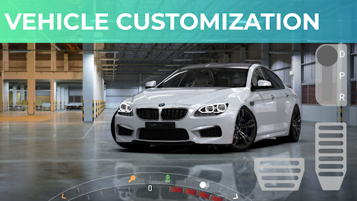 Drive BMW M6 - City & Parking - Gameplay image of android game