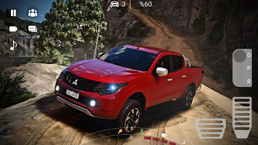 Mitsubishi SUV:Parking & Drive - Gameplay image of android game