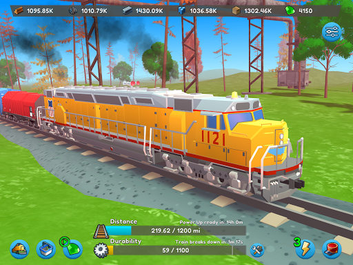 AFK Train Driver Sim - Gameplay image of android game