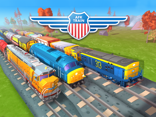 AFK Train Driver Sim - Gameplay image of android game