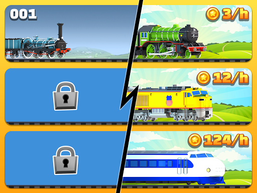 Train Collector: Idle Tycoon - Gameplay image of android game