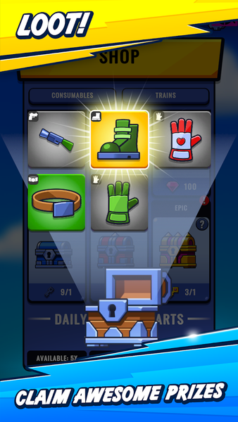 Train Assault: Idle defense - عکس بازی موبایلی اندروید